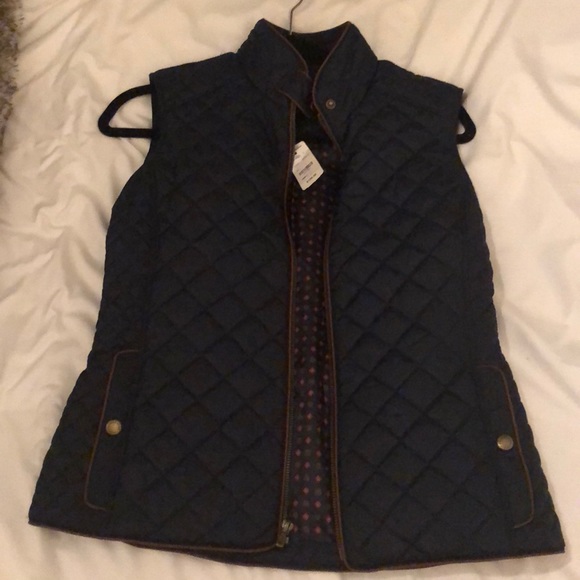 brooks vest womens brown